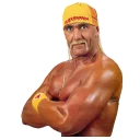 Telegram sticker 😁 Hulk Hogan