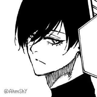 Video sticker ⚽ - ᗷY @ahMshY 𓉮 . Itoshi Rin ( Manga )