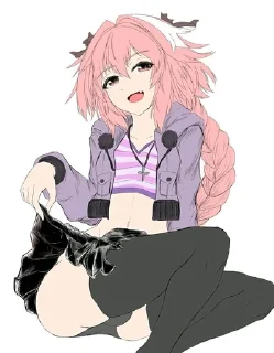 Video sticker 🌟 Astolfo Rule34