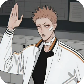 Telegram sticker ✋ Mo Guan Shan @stickmiw