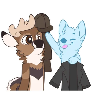 Video sticker 🧥 Deer Stickers by Pulexart.com