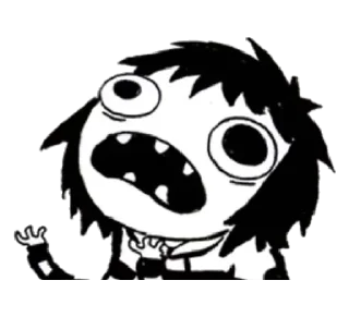 Telegram sticker 😫 Sarah Andersen | @Sigariye_mn