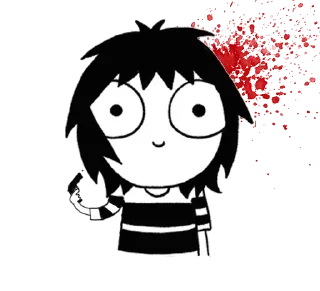 Video sticker 😐 Sarah Andersen | @Sigariye_mn