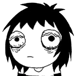 Telegram sticker 😒 Sarah Andersen | @Sigariye_mn
