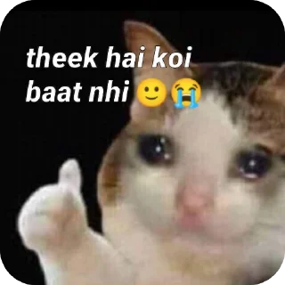 Telegram sticker ✋ Backcho**di