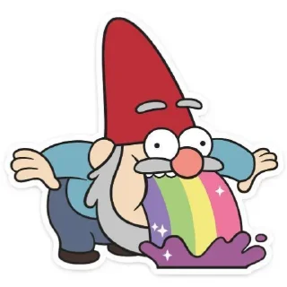 Video sticker 🐦 Гравити фолз. @Arni_Asterisk