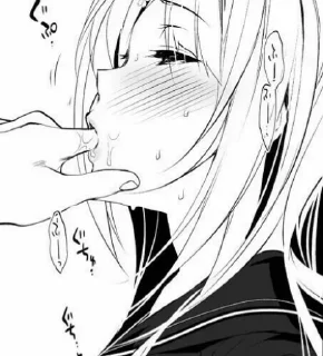 Telegram sticker 😜 ☾ ⋆*･･ﾟJuli Hentai :⋆*･ﾟ