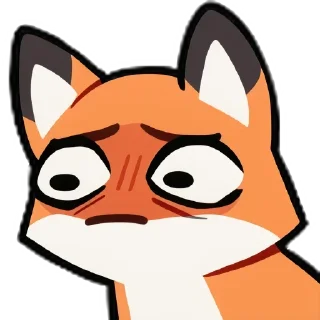 Telegram sticker ☹️ Fundy / @crustery