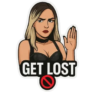 Telegram sticker 🚫 April Devotion goddess