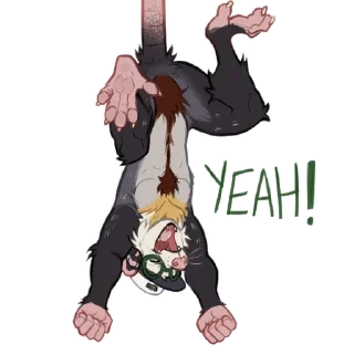 Video sticker ❤️ Skipper Opossum (@opossumsailor)