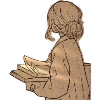 Телеграм стикер 📚 @round_stickers