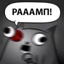 Video sticker 😤 Кот стендапер