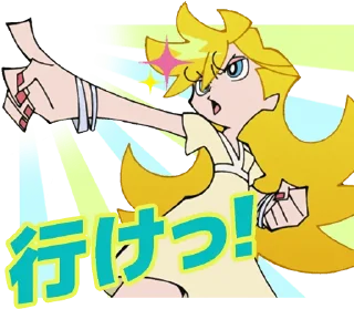 Video sticker 👉 Panty & Stocking with Garterbelt :: @line_stickers