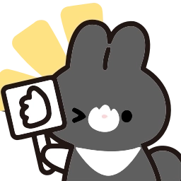 Sticker 😉 Tulip Bunny - @ShoutoEmoji