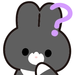 Sticker ❔ Tulip Bunny - @ShoutoEmoji