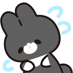 Sticker 🙁 Tulip Bunny - @ShoutoEmoji