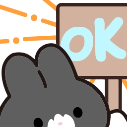 Sticker 🆗 Tulip Bunny - @ShoutoEmoji