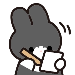 Sticker 📝 Tulip Bunny - @ShoutoEmoji