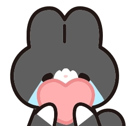 Sticker ❤️ Tulip Bunny - @ShoutoEmoji