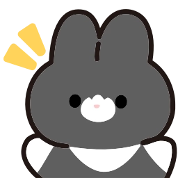 Sticker 🐰 Tulip Bunny - @ShoutoEmoji