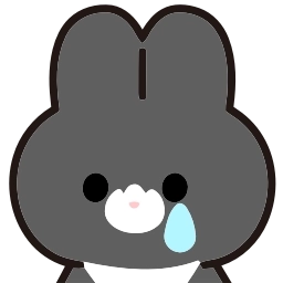 Sticker 😢 Tulip Bunny - @ShoutoEmoji