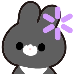 Sticker 🫥 Tulip Bunny - @ShoutoEmoji
