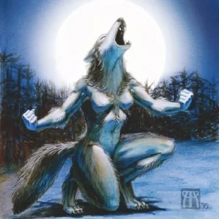 Телеграм стикер 🗣️ sad wolf pack