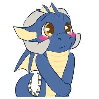 Telegram stiker 😳 RubbishDragon