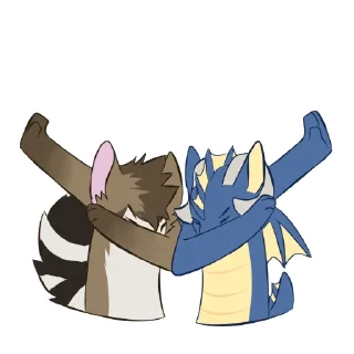 Telegram stiker 🧍‍♂️ RubbishDragon