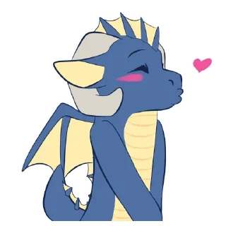 Telegram stiker 😘 RubbishDragon