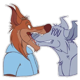 Telegram sticker 🦷 Matt GauFur 🦊