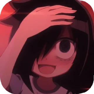 Telegram sticker 🫣 Tomoko_Dli