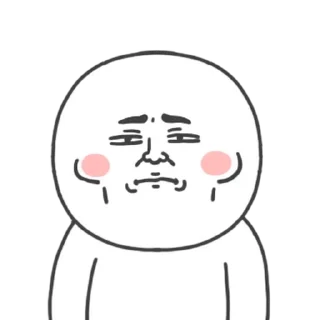 Telegram sticker 💬 Jjallongman's Many Expressions Ver. 3 By @KakaoEmoticon