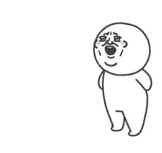 Telegram sticker 💬 Jjallongman's Many Expressions Ver. 3 By @KakaoEmoticon
