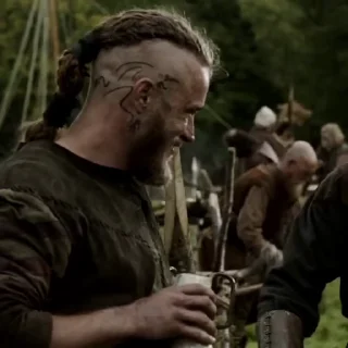 Video sticker ⚔ ャ. Ragnar Lothbrok ；@Unince .