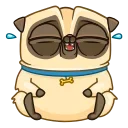 Sticker 😂 Puga the Dog