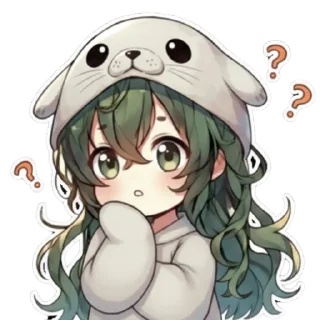 Telegram sticker 🤨 소담티콘