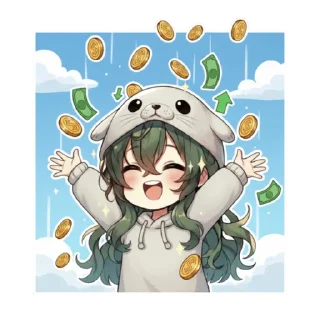 Telegram sticker 💵 소담티콘