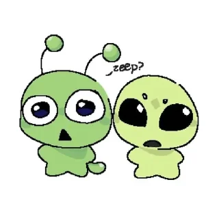 Telegram sticker 🌟 alien_ufo_👽~°★ :: @fStikBot