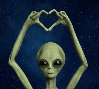 Telegram sticker 🌟 alien_ufo_👽~°★ :: @fStikBot