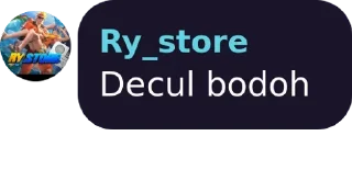 Sticker 🤪 Decul tolol