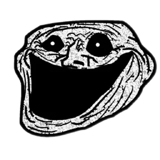 Telegram sticker 🤘 Troll Face @ItsAryan16