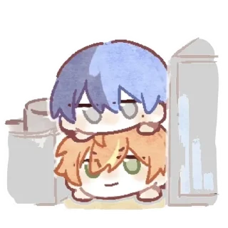 Video sticker 🌟 Cr: 芝芝白桃 (pixiv) :: @fStikBot