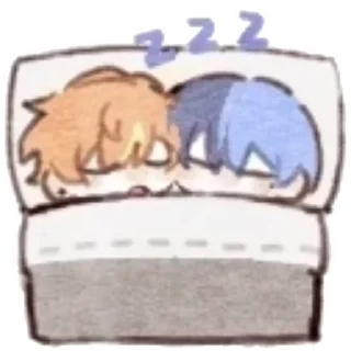 Telegram sticker 🌟 Cr: 芝芝白桃 (pixiv) :: @fStikBot