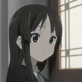 Telegram sticker 🥠 : k - on @bonesdolly :: @fStikBot