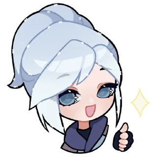 Telegram sticker 👍 valogirls @froggochi