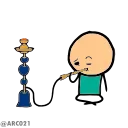 Video sticker 🚬 @muhammadjonvv :: ...