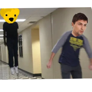 Telegram sticker 🏃 @MoiStikiBot Стики Мишутки и его Друзей 2