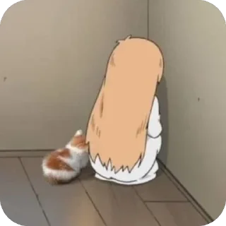 Telegram sticker 🫥 لينا|Li @L_1n_a