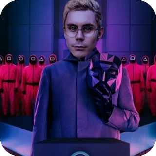 Telegram sticker 🎫 Умный человек в очках